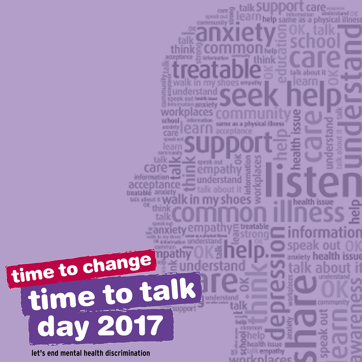 Time to Talk Day. Every year the Time to Change campaign… by Peter