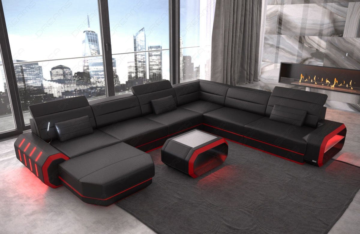 4 Advantages of Having a Modern Leather Sofa in Your Home by Giuliana