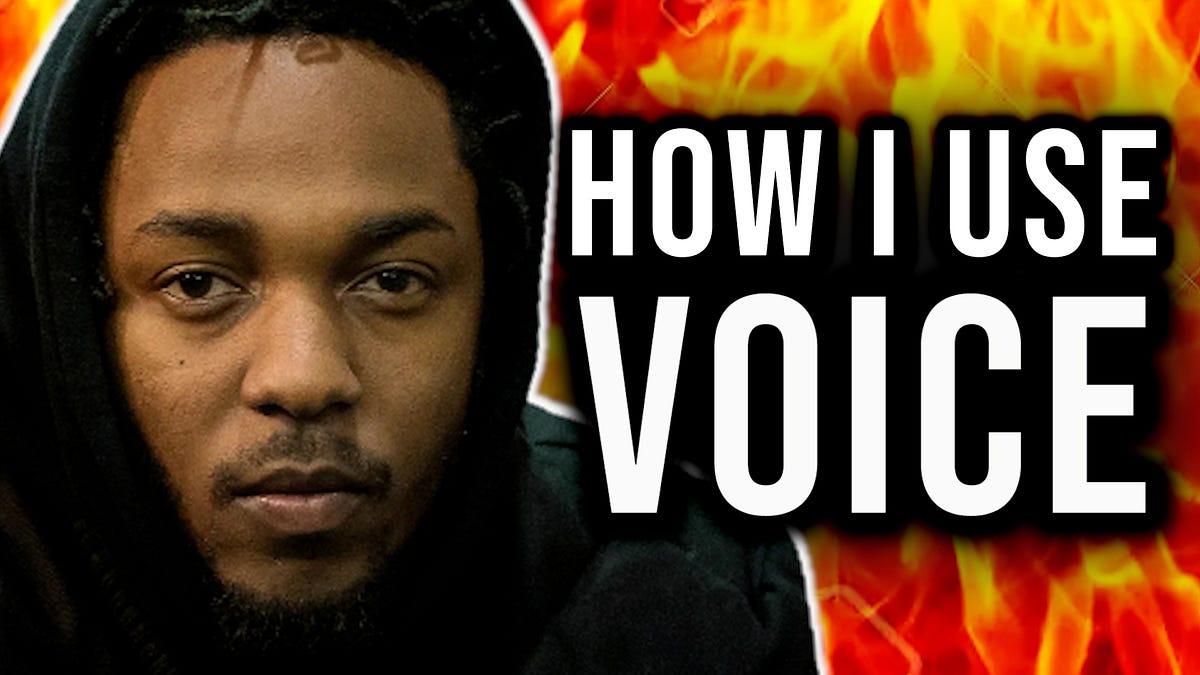 Kendrick Lamar Teaches How To Improve Your Rap Voice In 3 Steps by