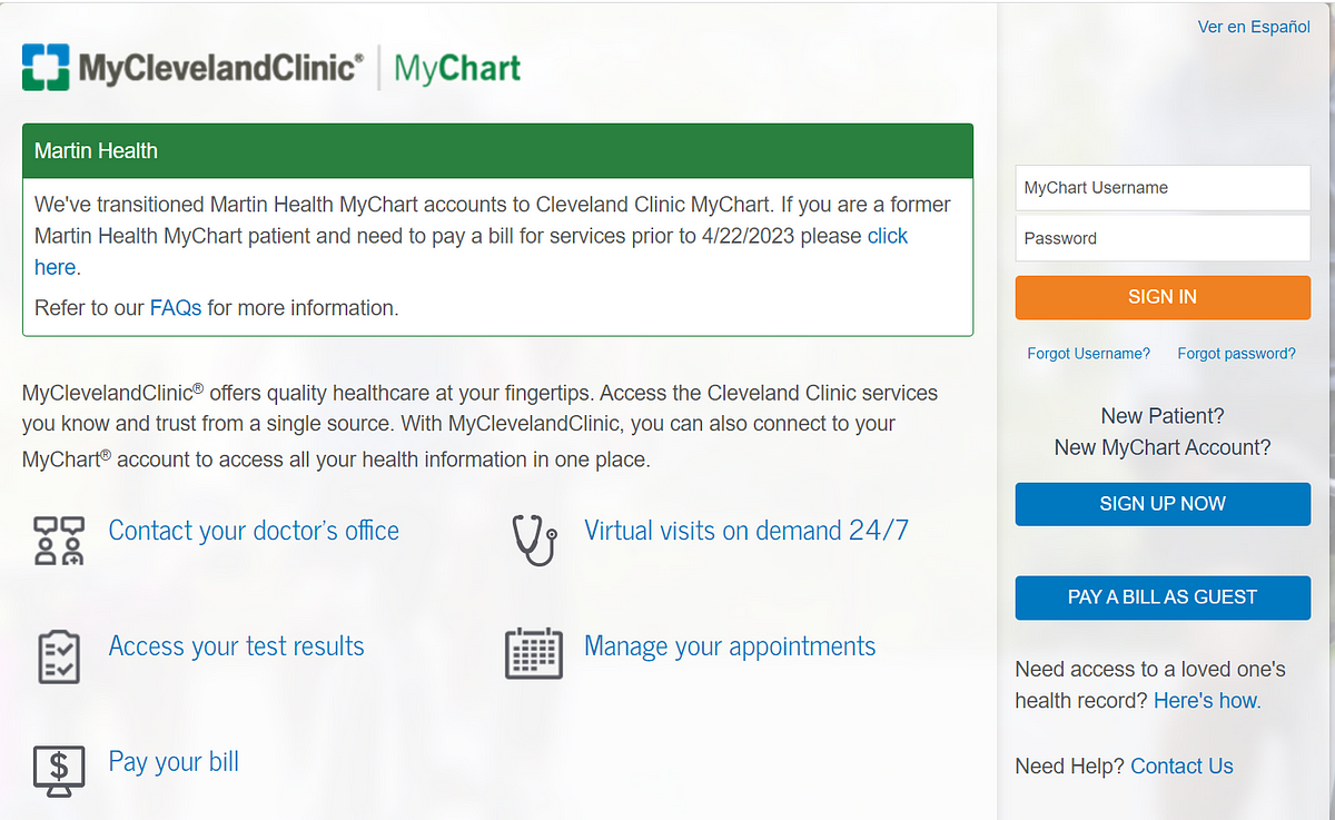 Cleveland Clinic MyChart Login Seamlessly Manage Your Healthcare by
