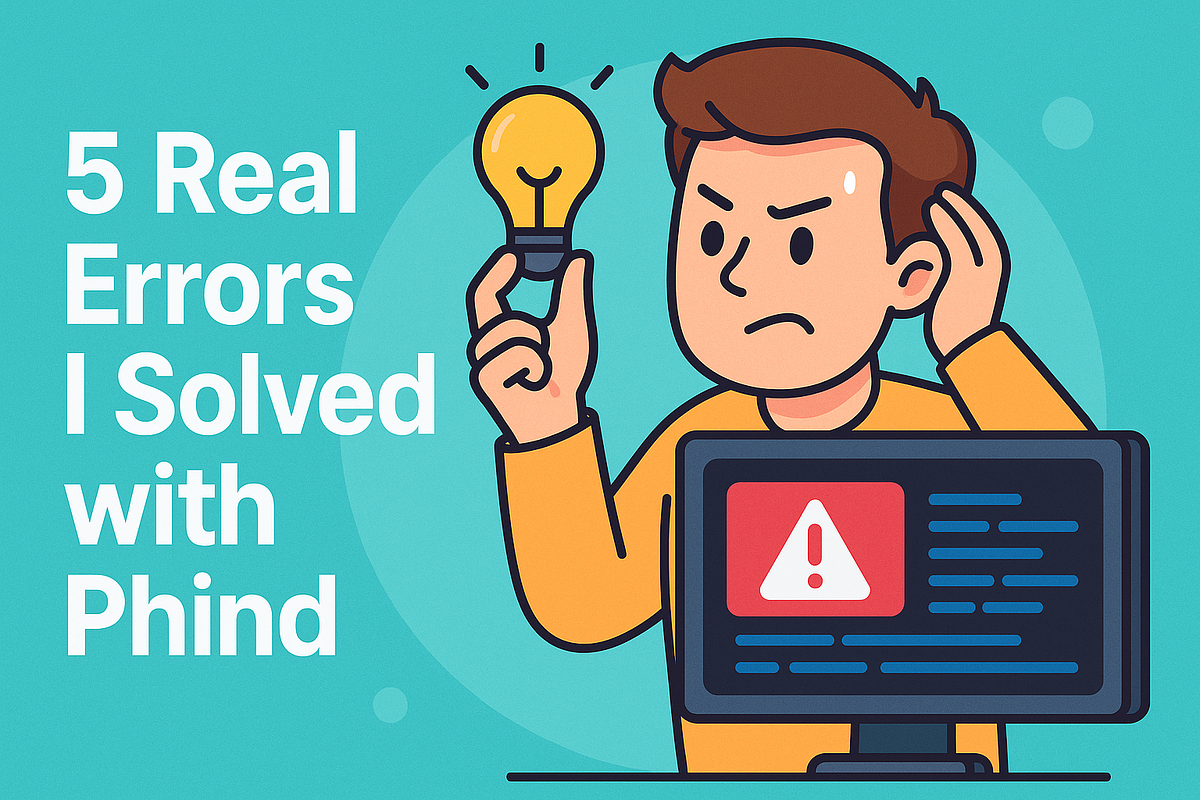 5 Real Errors I Solved with Phind | by CodesByUmar | Jun, 2025 ...