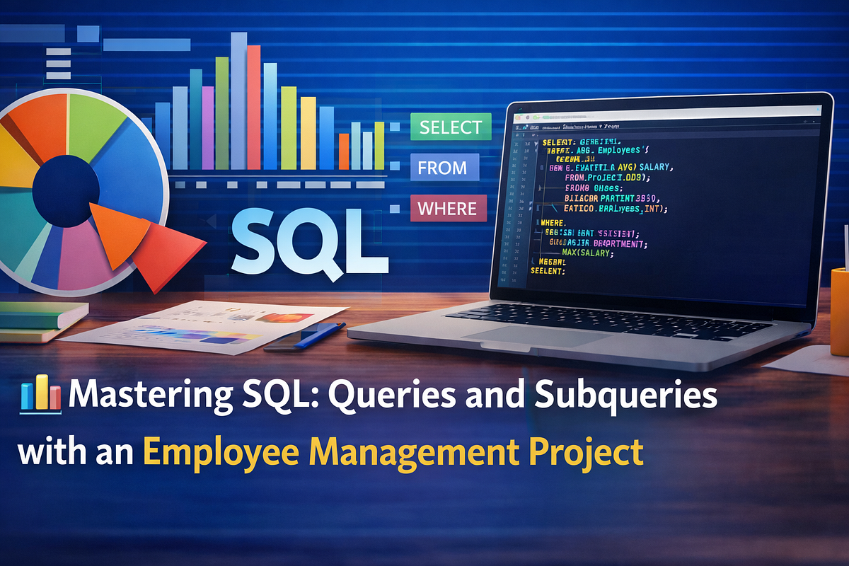 📊 Mastering SQL: Queries and Subqueries with an Employee Management ...