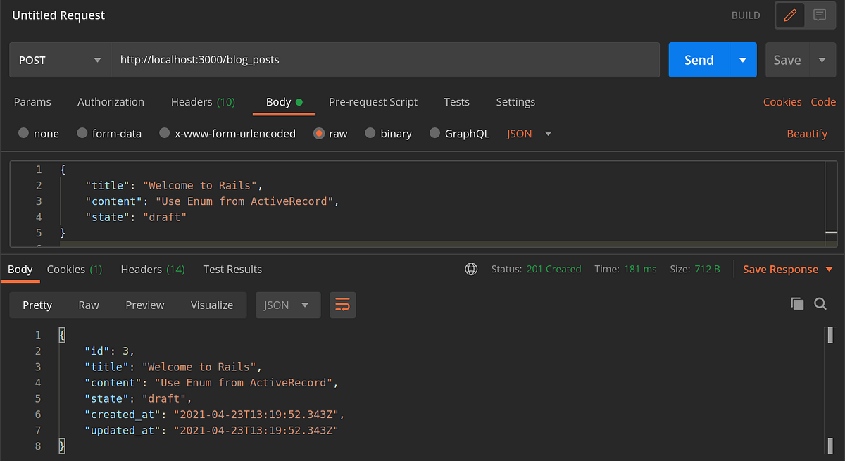 ActiveRecordEnum validation in Rails API by Kerollos Magdy Nerd