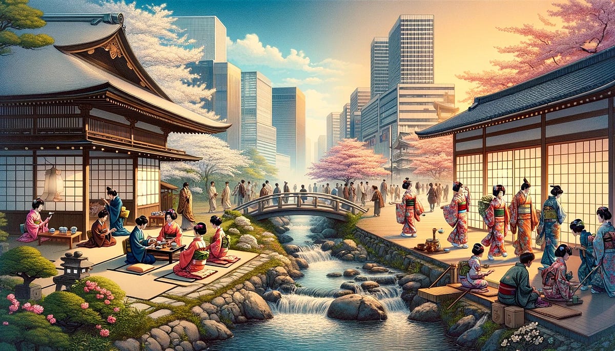Japan presents a unique tapestry of history and modernity, weaving together the deep reverence 
