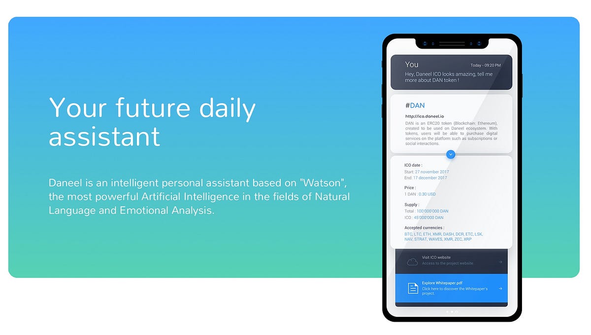 Daneel: The first A.I created to help cryptocurrency investors | by Daneel  Assistant | Medium