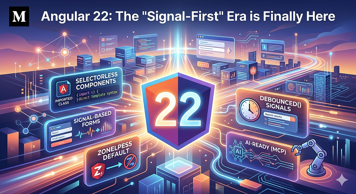 Angular 22: The “Signal-First” Era Is Finally Here | by oussema hedhlie ...