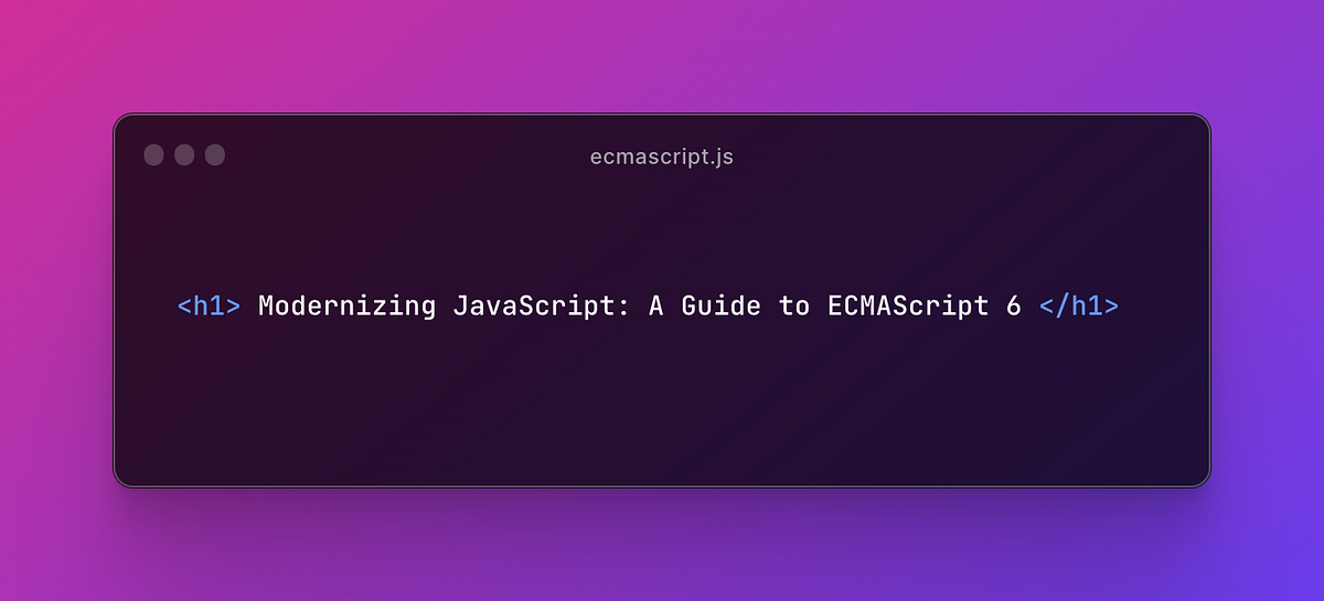 ES6 Awesomeness: Boosting Your JavaScript and React Game | by Kamala ...