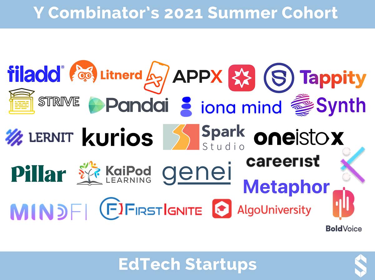 23 EdTech Startups Joining Y Combinator’s Summer Cohort 2021 by