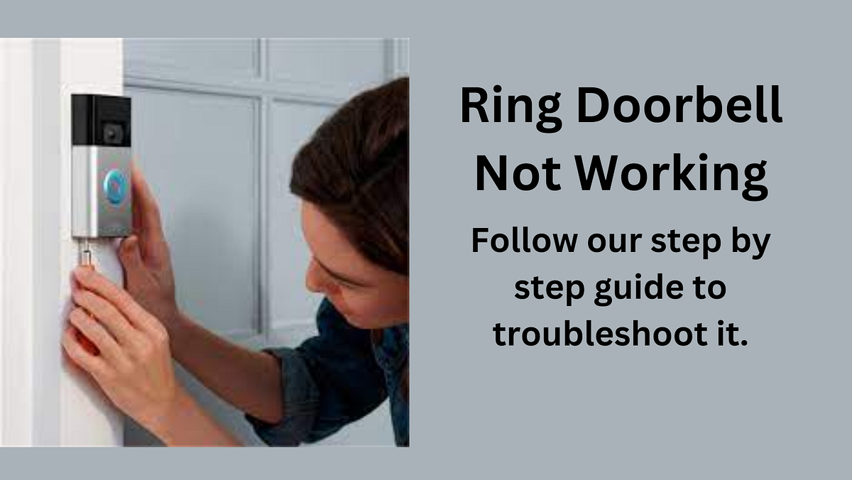 Ring Doorbell Not Working ? +15103501881 by Ring Camera Care