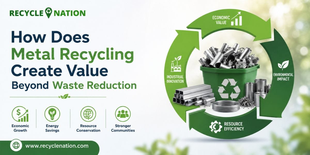 How Does Metal Recycling Create Value Beyond Waste Reduction?
