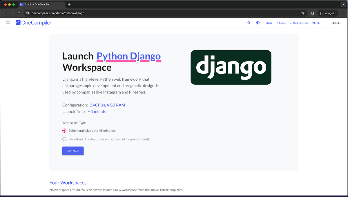 Python Flask Django
