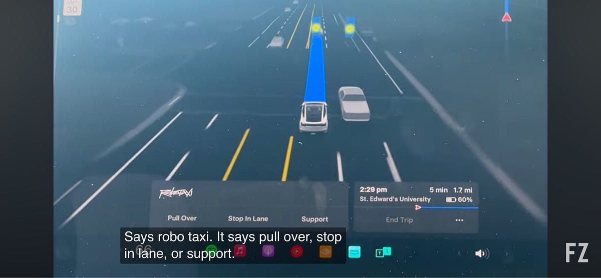 Austin FSD robo-taxis are go! Here’s what the safety attendant can do.