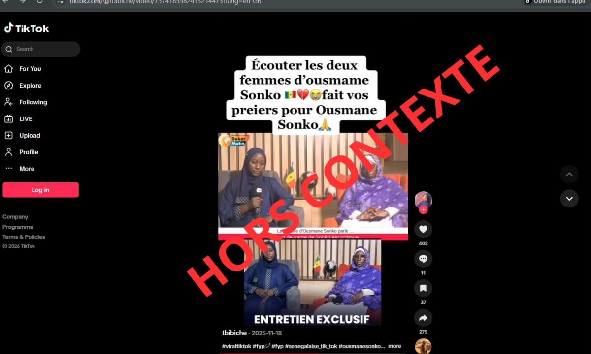 HORS CONTEXTE : la vidéo des épouses d’Ousmane Sonko n’est pas récente