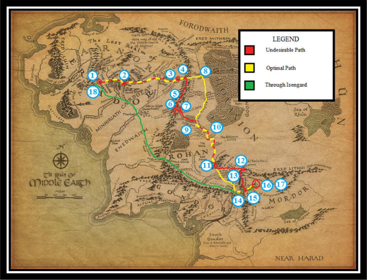 Walking to Mordor: A Guide for Hobbits | by Dan Stepanov | Medium