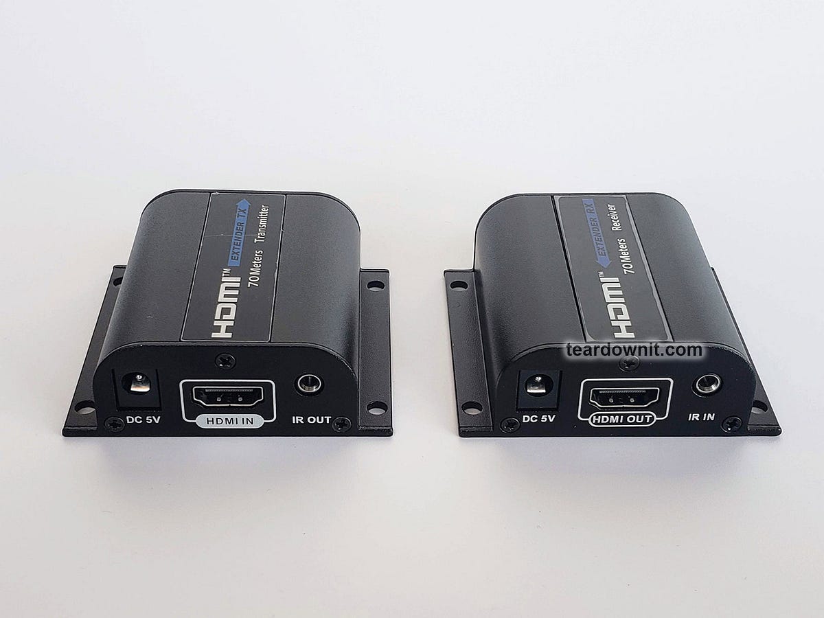 HDMI Loop Out. An additional feature of HDMI extenders for twisted pair