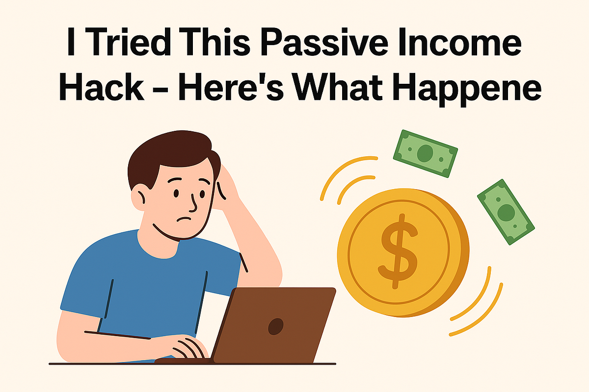 I Tried This Passive Hack — Here’s What Happened by Gen AI