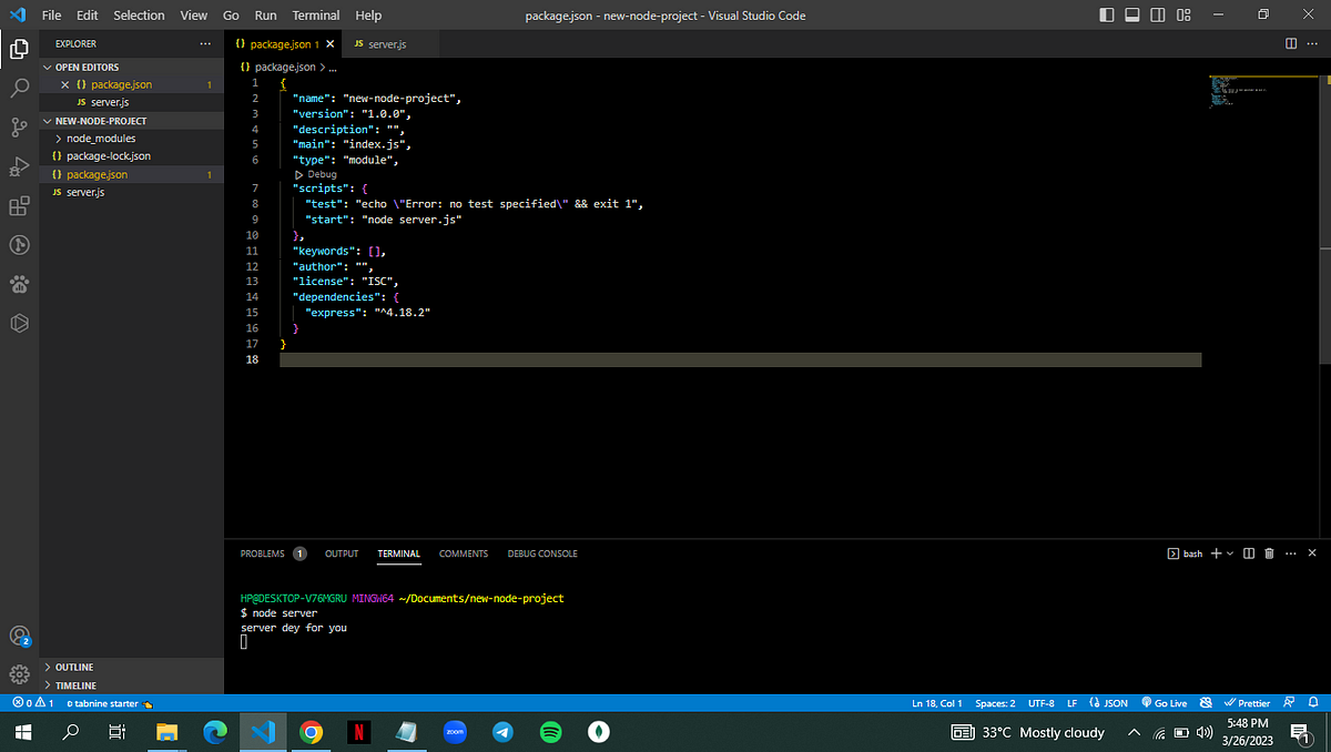 Setting up basic routes with node.js and express | by Omage Prosper ...