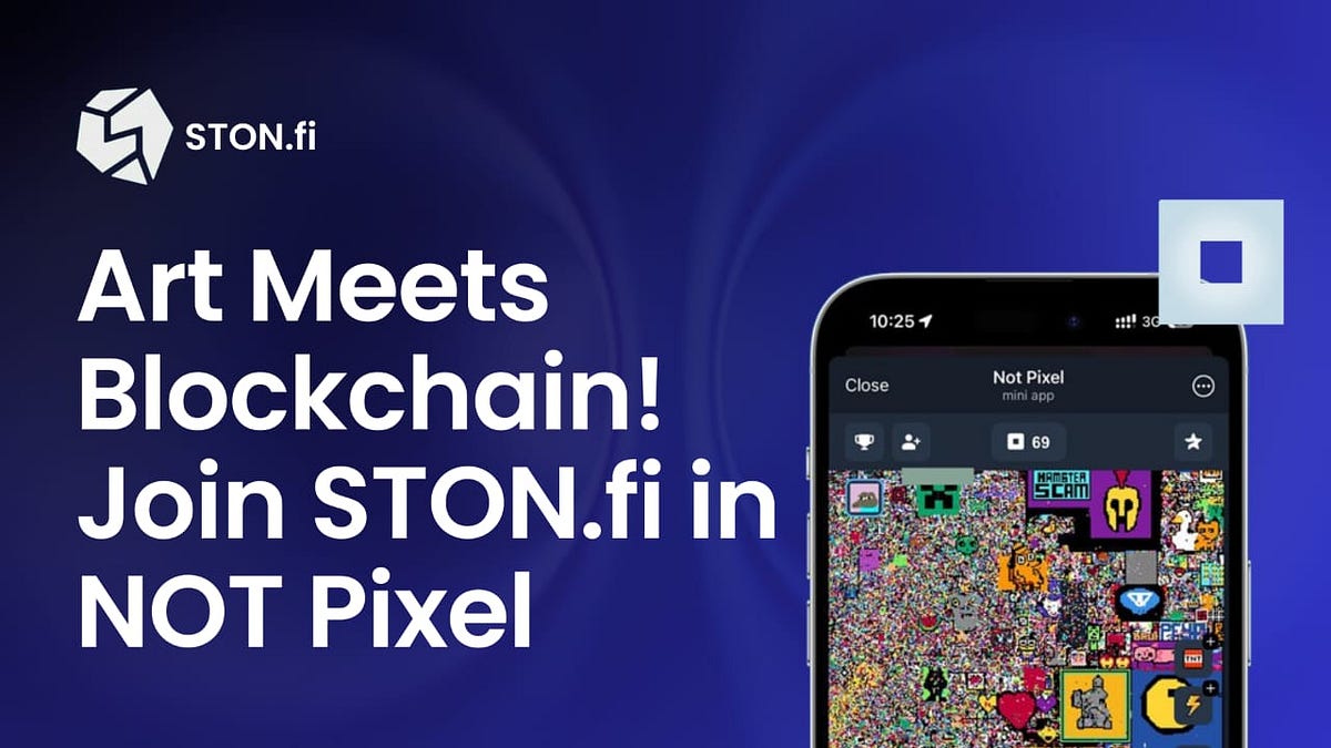 JOIN THE STONFI SQUAD! Let's create a GIANT STON.fi logo in NOT Pixel