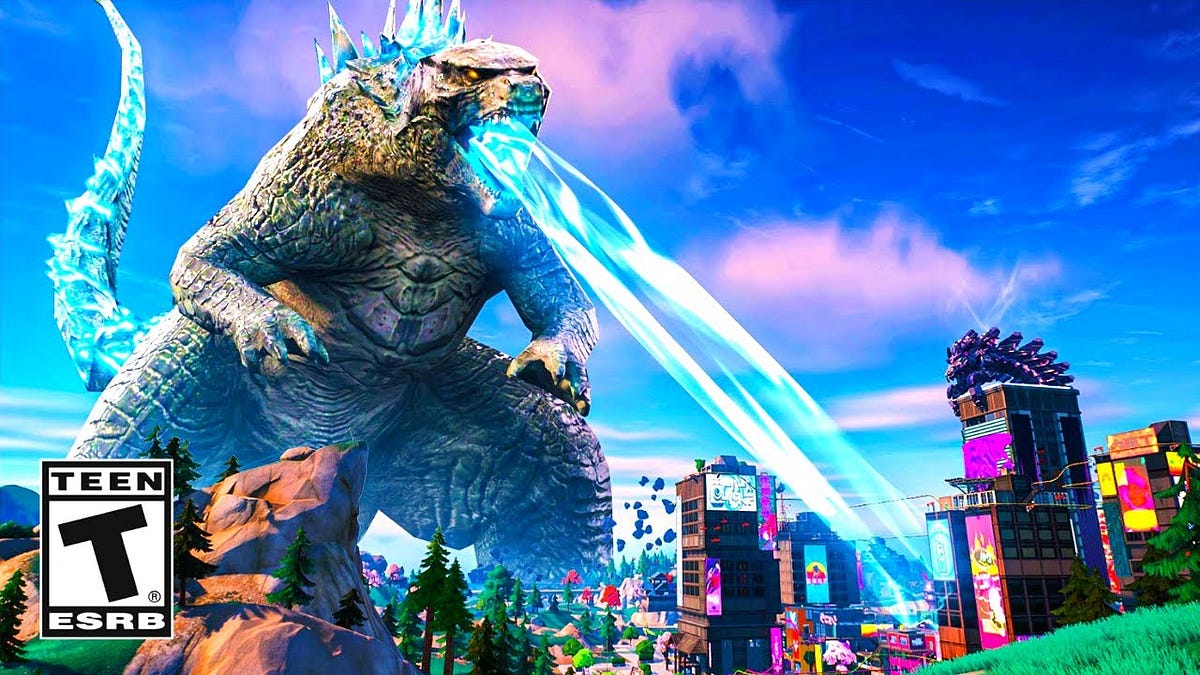 Say Hello To GODZILLA In Fortnite by Forvix Playz Medium
