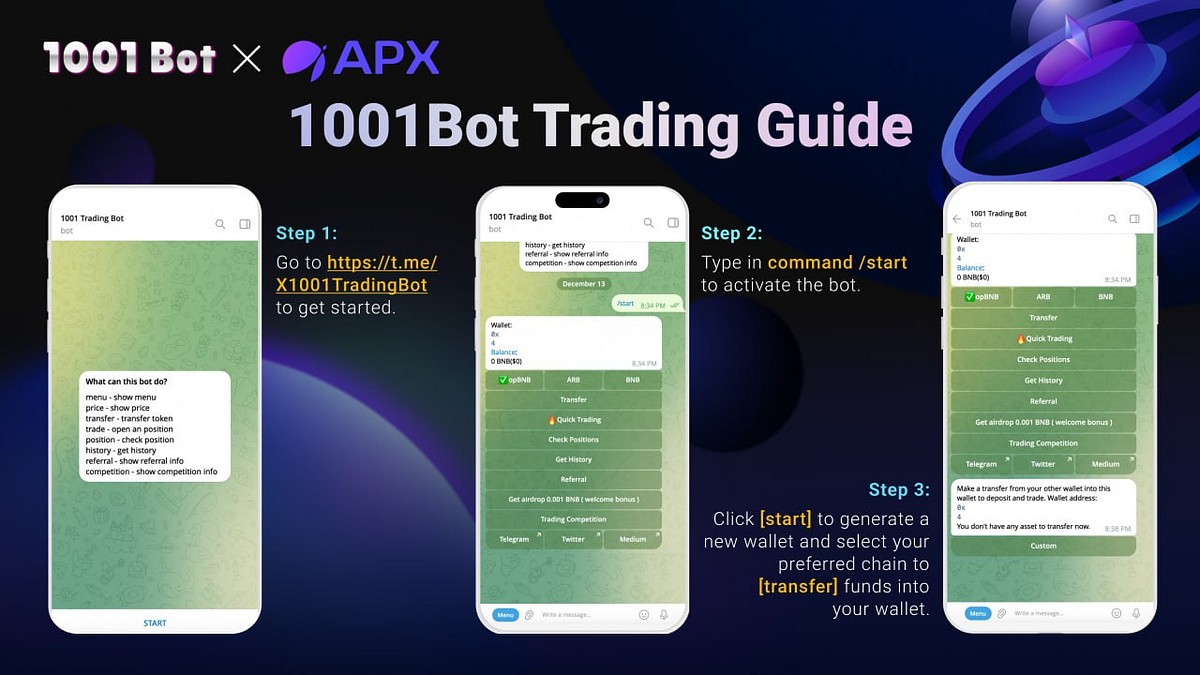 1001 Trading Bot Guidance. Dear Users, | by 1001 Trading Bot | Medium