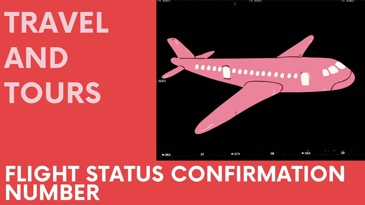 How you will confirm your flight status Number ? flight status