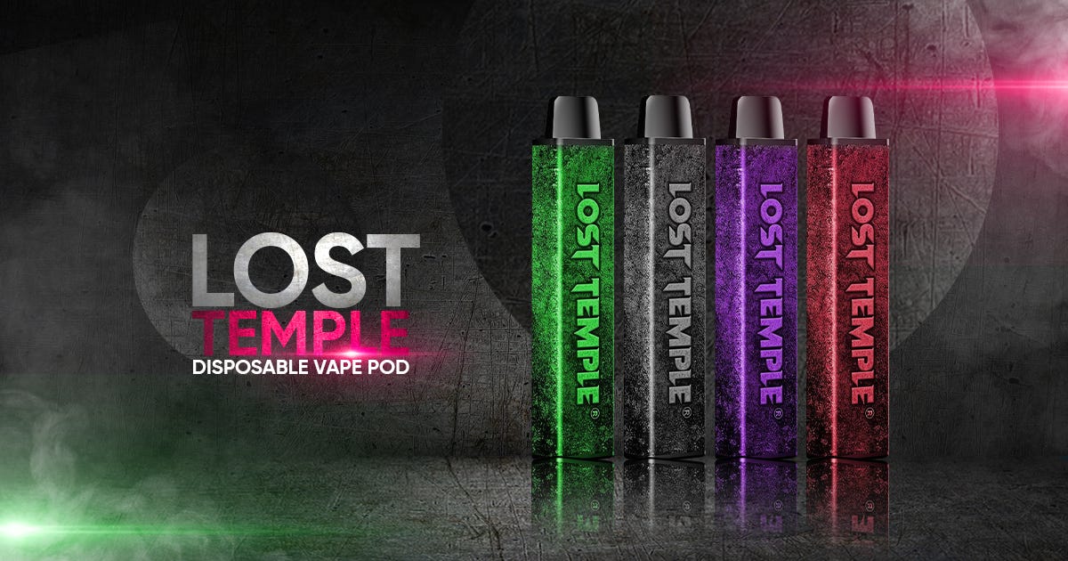 The Lost Temple A Guide to Wolf Vapes' Disposable Vapes | by Wolf Vapes | Medium
