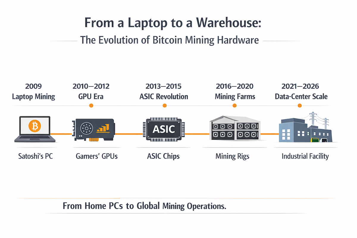 coinsbench.com - Iduryodhanrao - From a Laptop to a Warehouse: The Hardware, Software, and Cost of Mining (Part 6 of 10)