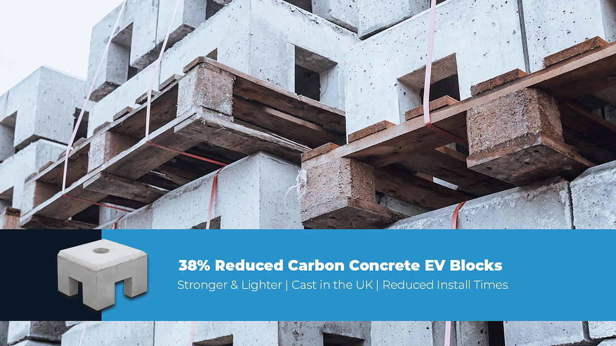 EZ Block Release UK’s First Reduced Carbon Concrete EV Block by EZ