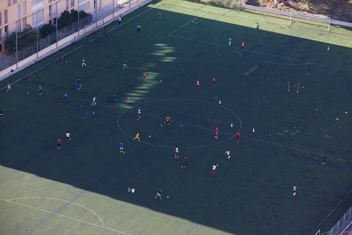 Finding purpose at the football. What can a football match at a new