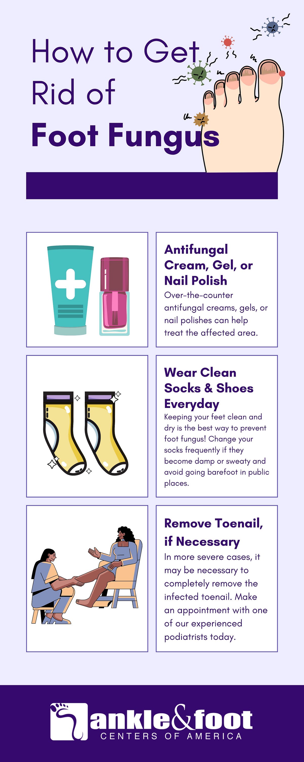 HOW TO GET RID OF FOOT FUNGUS Ankleandfootcenters Medium
