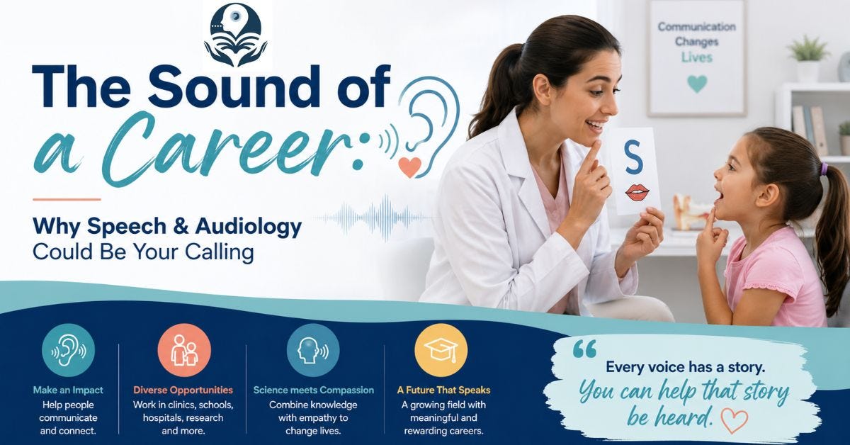 The Sound of a Career: Why Speech & Audiology Could Be Your Calling