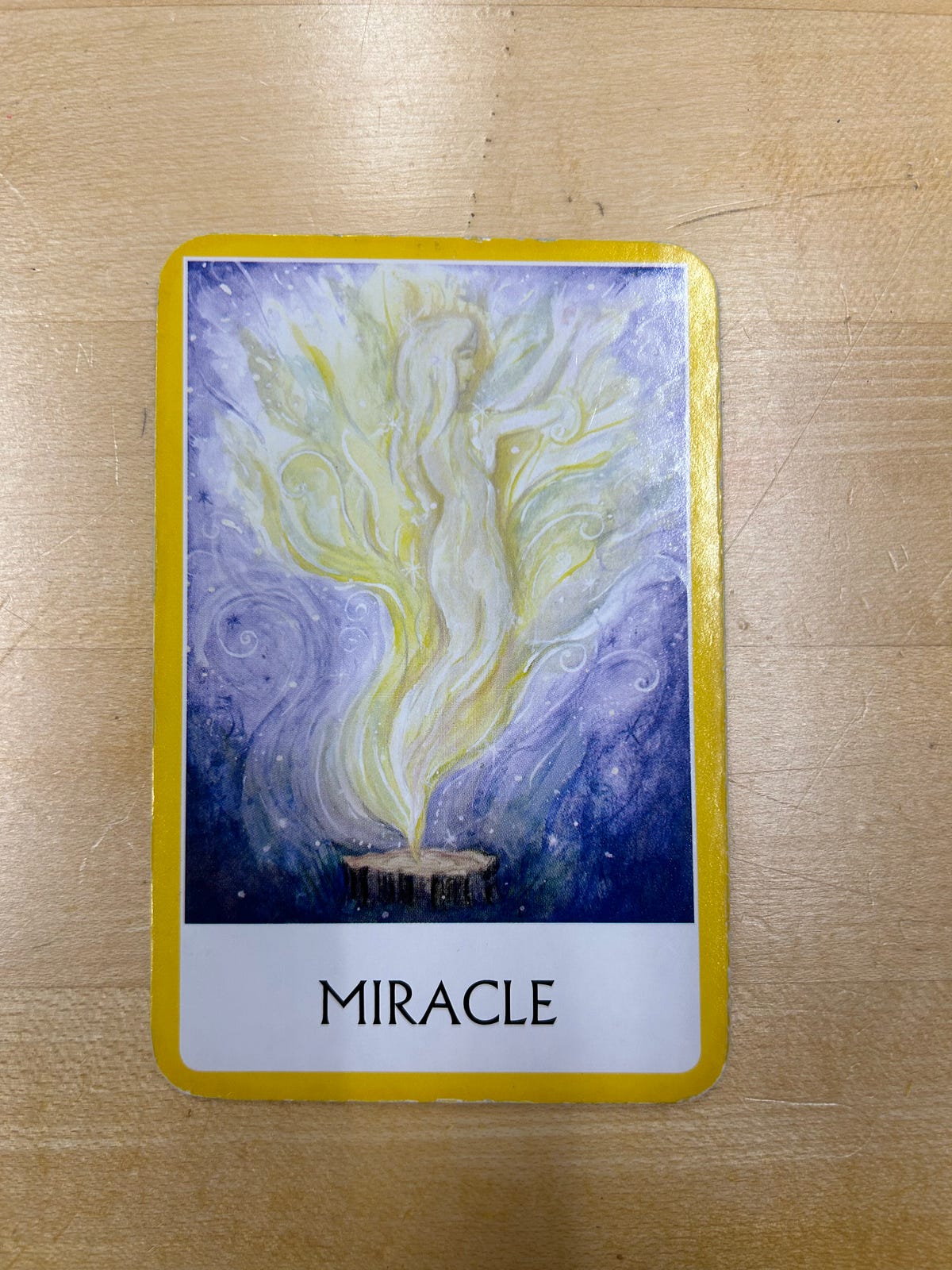 Oracle Card of The Day — June 6th Miracle by The Healer The Oracle