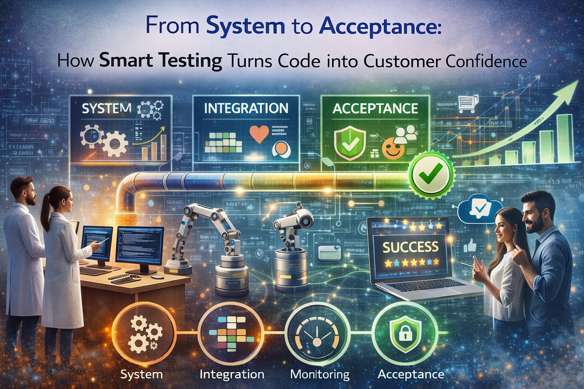 From System to Acceptance: How Smart Testing Turns Code into Customer ...