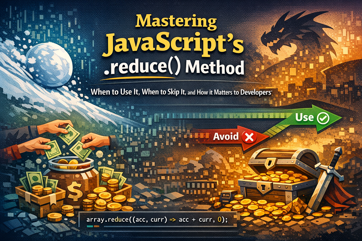 JavaScript's .reduce() Method: When to Use It, When to Skip It, and How ...