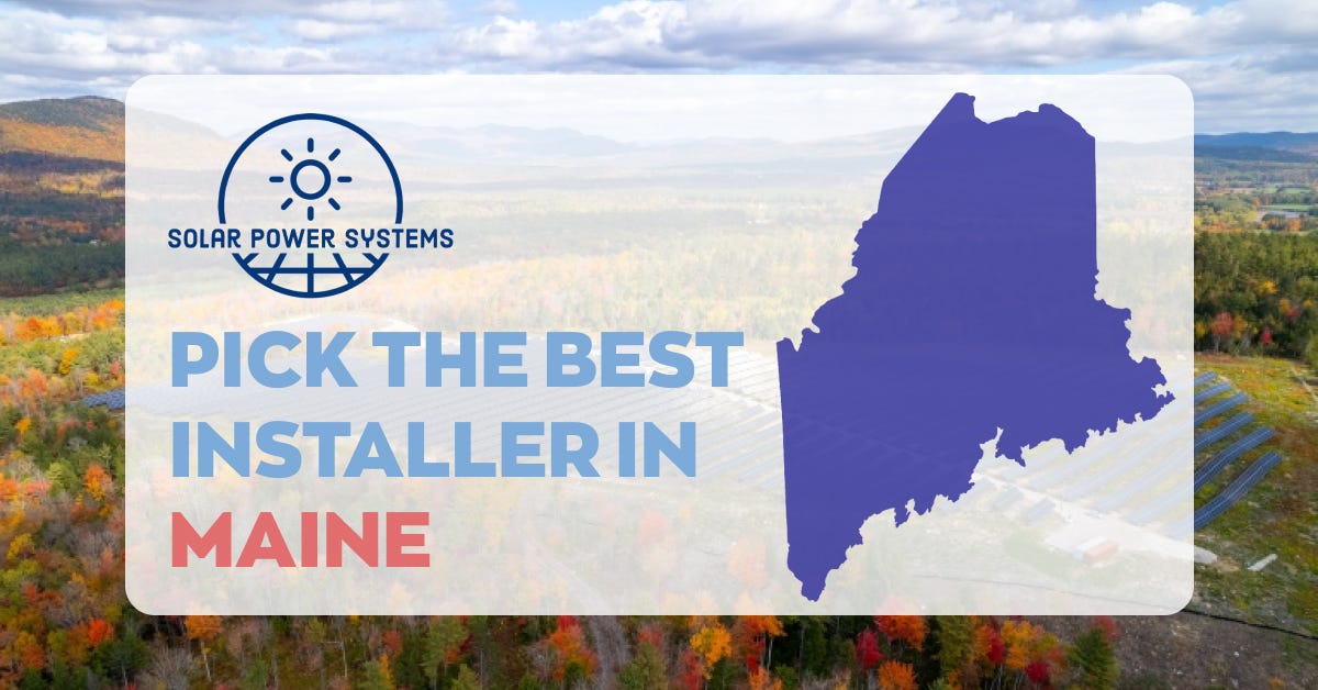 Solar Panels in Maine 2024 Is the Investment Worth It? by Solar