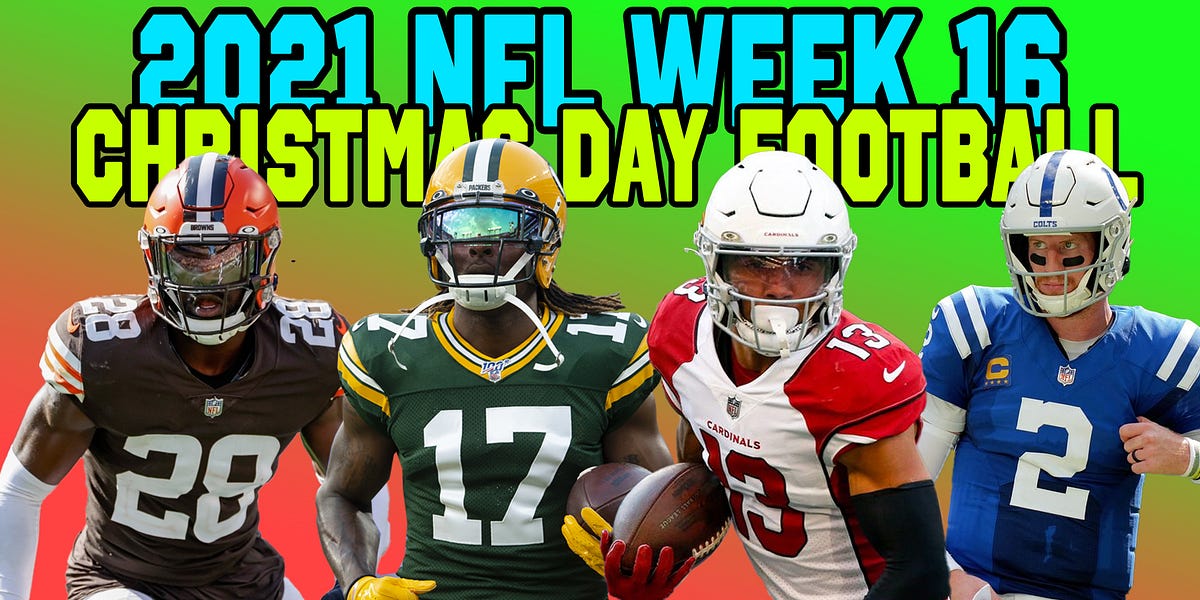 NFL WEEK 16 — CHRISTMAS DAY FOOTBALL! by Zack Nicol Medium