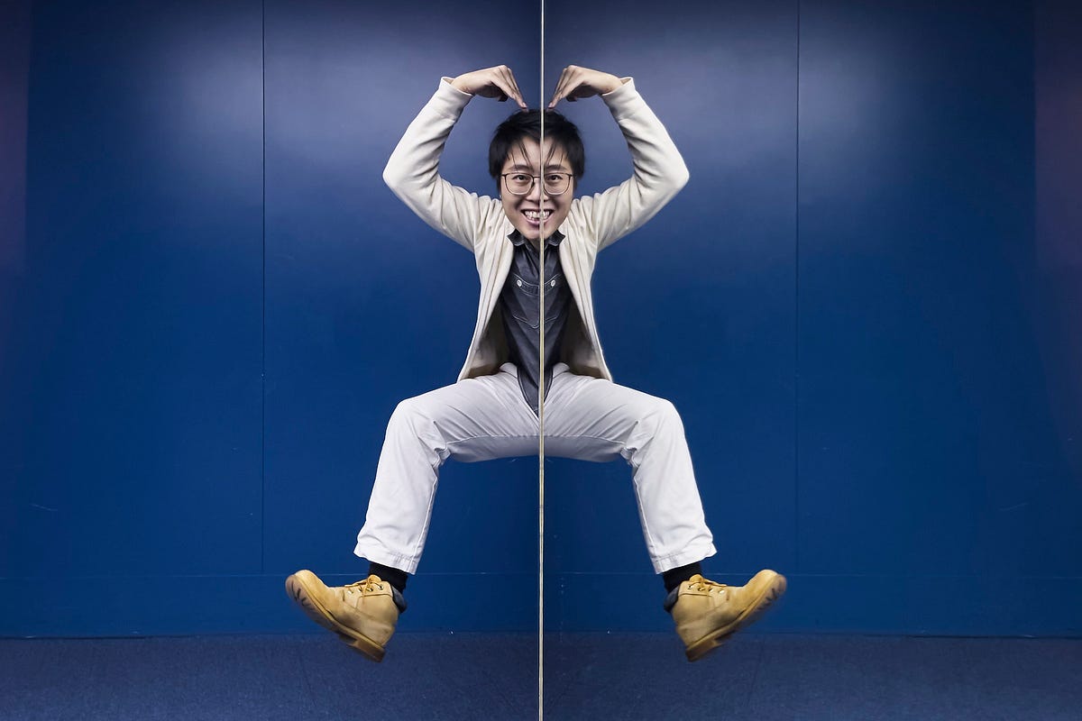 Why do mirrors flip leftandright but not upanddown? by Ethan