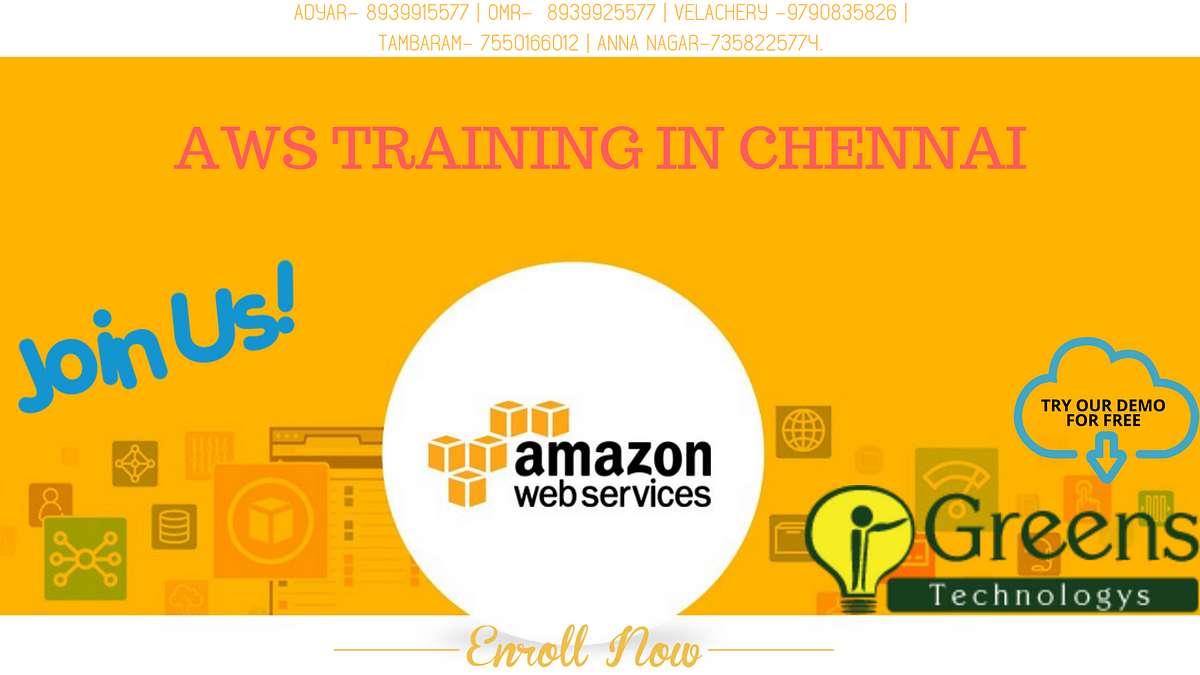 AWS COURSE WITH PLACEMENT IN CHENNAI. | By My Greentech | Medium