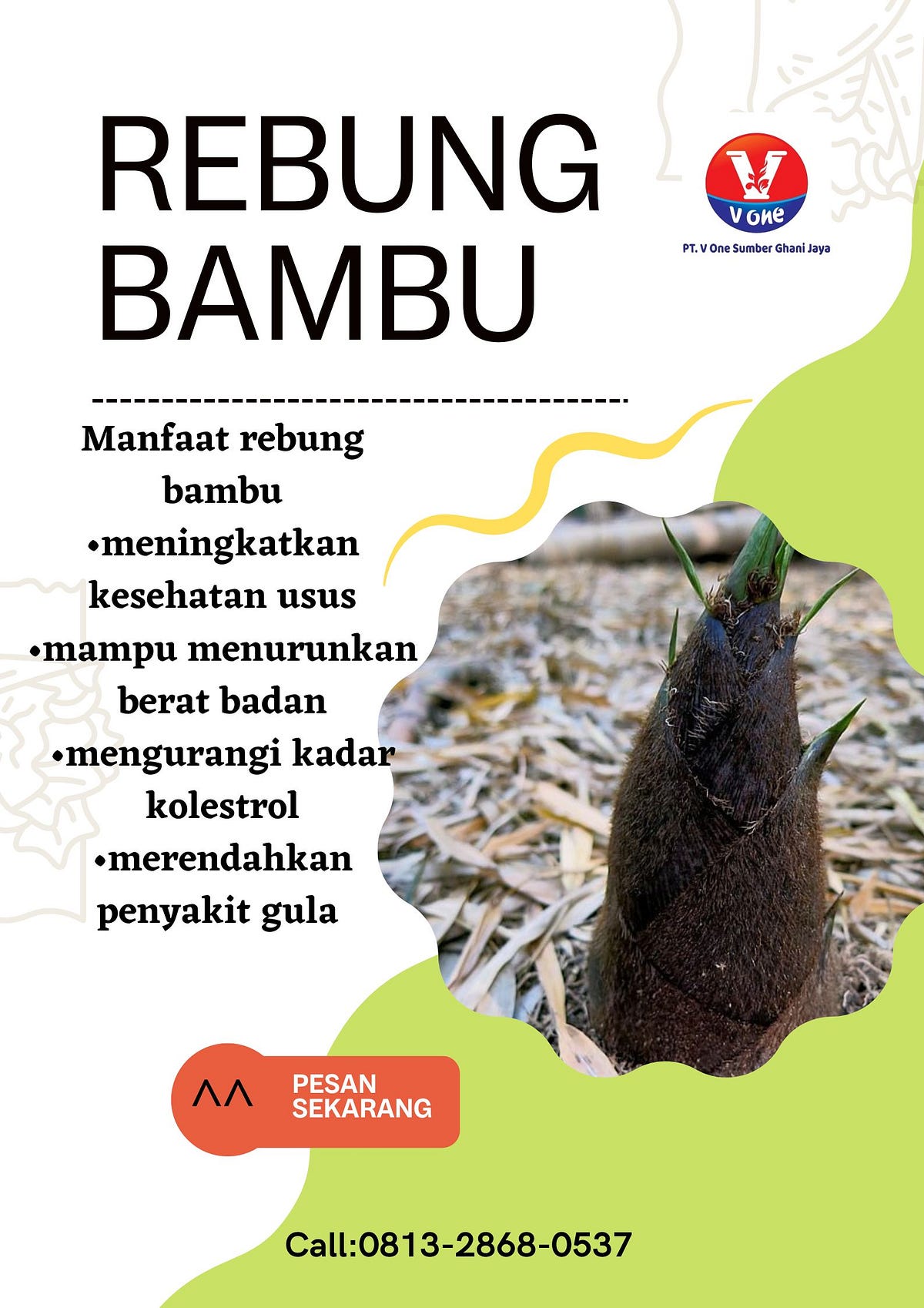 Pusat Budidaya Herbal Rebung Bambu Betung Tambak Bayumas ...