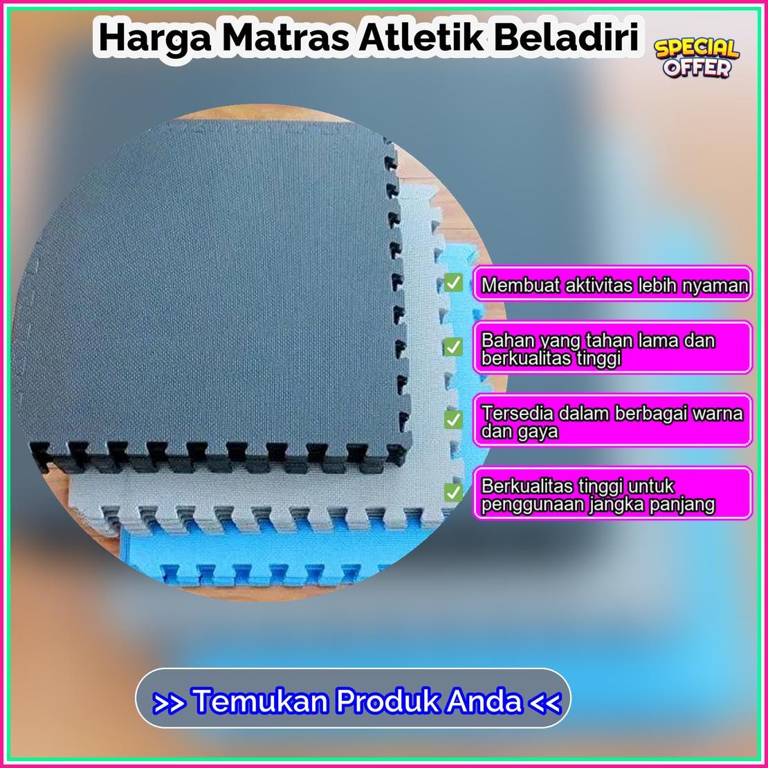 harga-matras-atletik-beladiri-matras-puzzle-tebal-medium