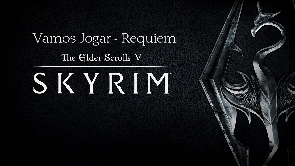 Vamos jogar Skyrim Special Edition com mod de tradução em PT-BR AO