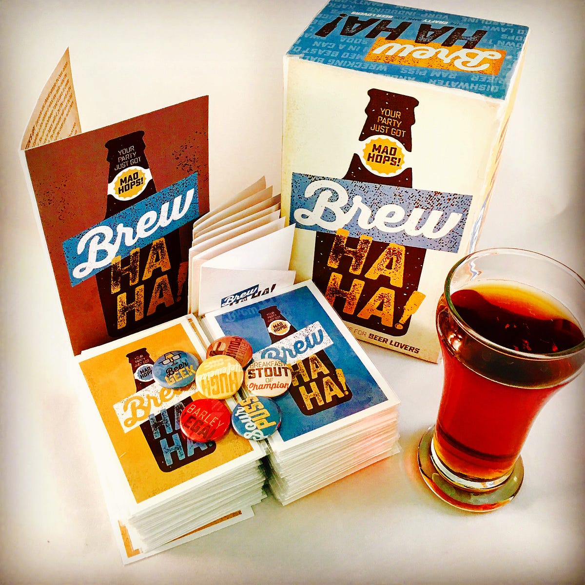Brew Ha Ha Craft Beer Party Game (21+)