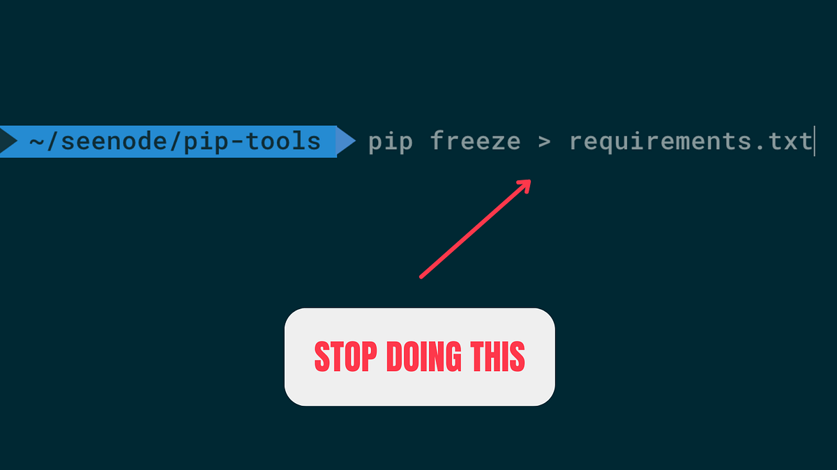Escape Python Dependency Hell with Just 2 Commands | by Erik Laco | Medium