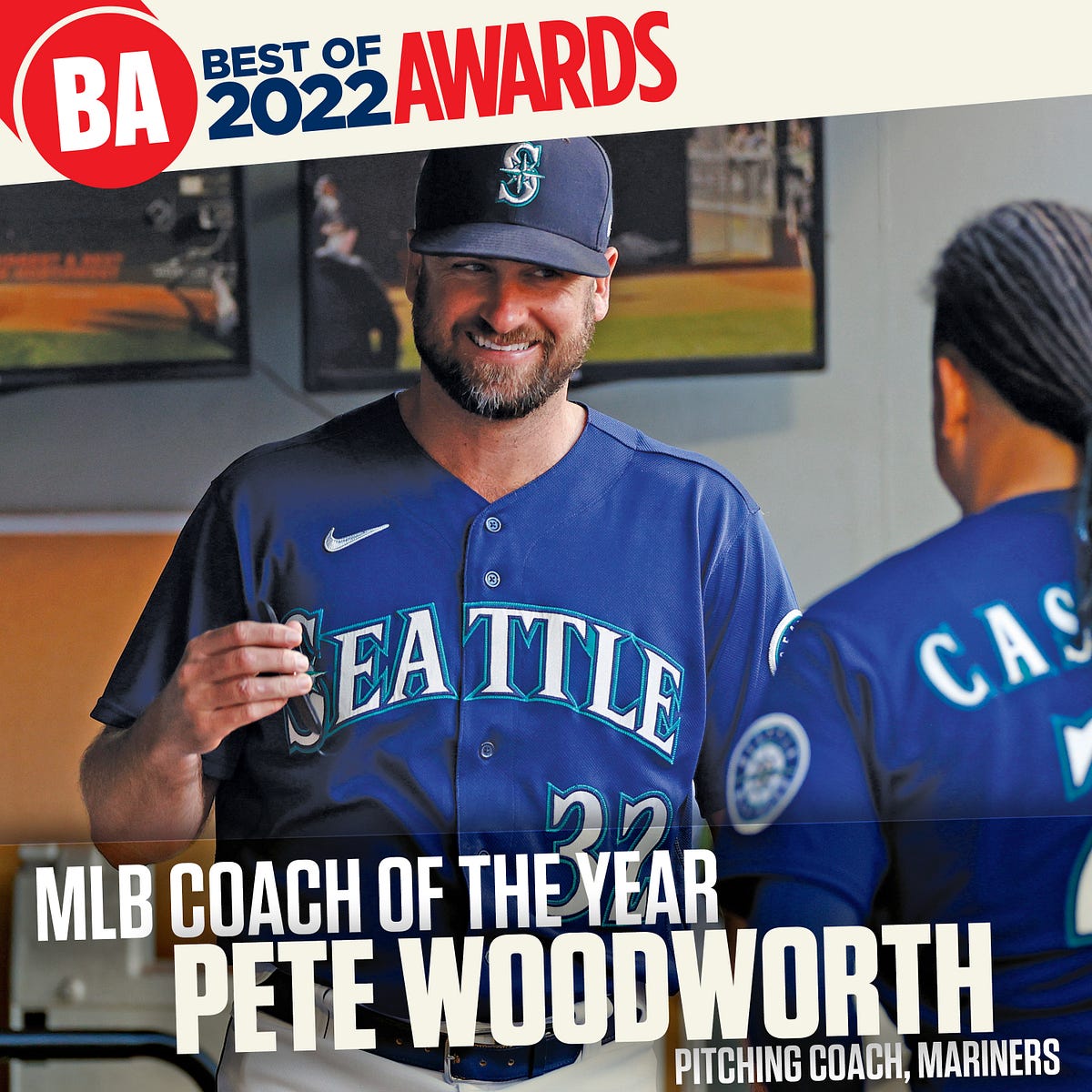 Pete Woodworth Named Baseball America MLB Coach of the Year by
