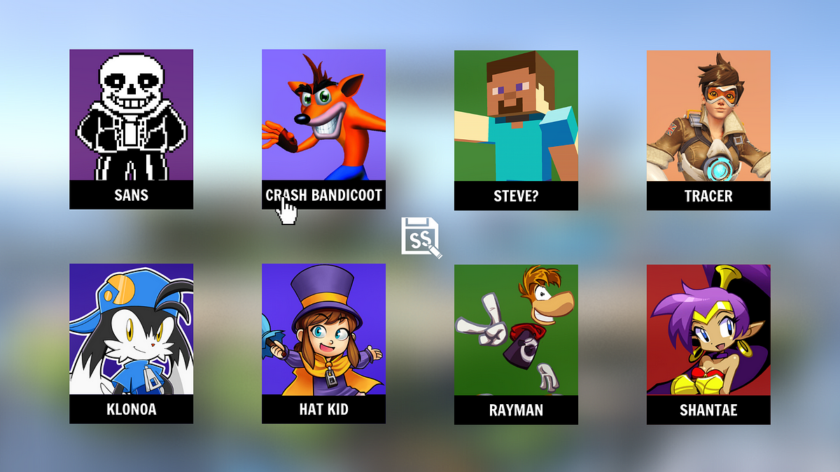 Fan Casting Crash Bandicoot as Roster in Super Smash Bros Roster on myCast