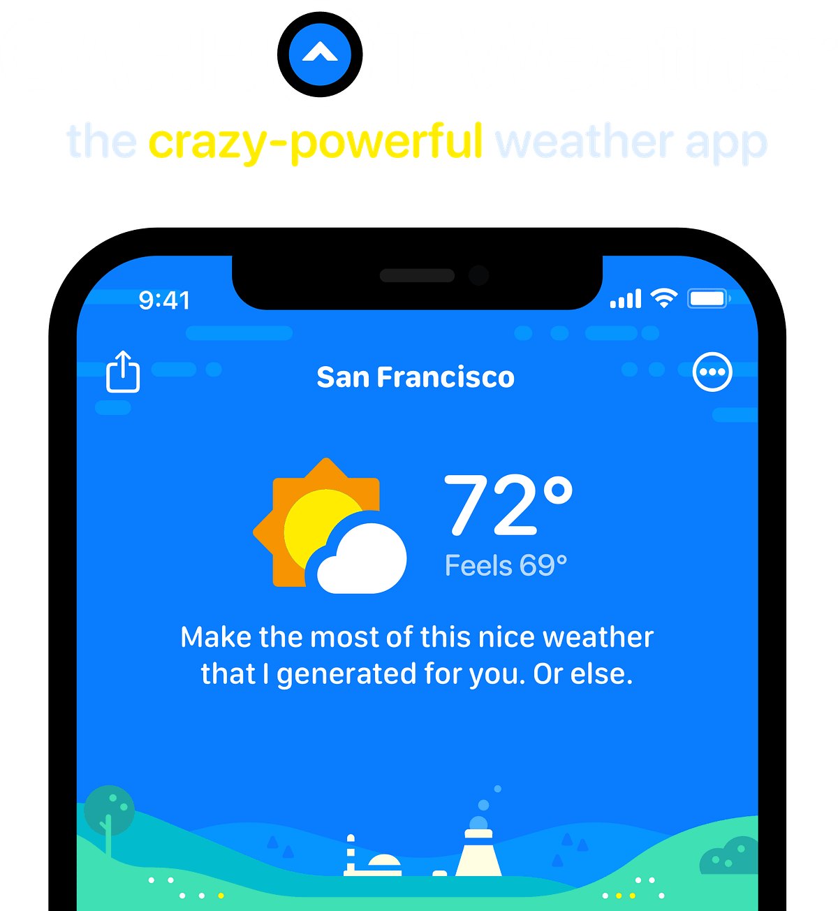 6 weather widget for iPhone check the weather at a glance by Prasham