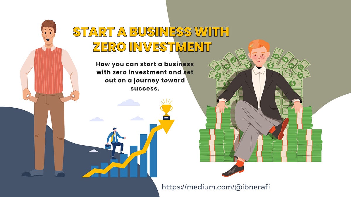 How To Start A Business With Zero Money How To Start a Business With No Money in 2024 | Start a business with