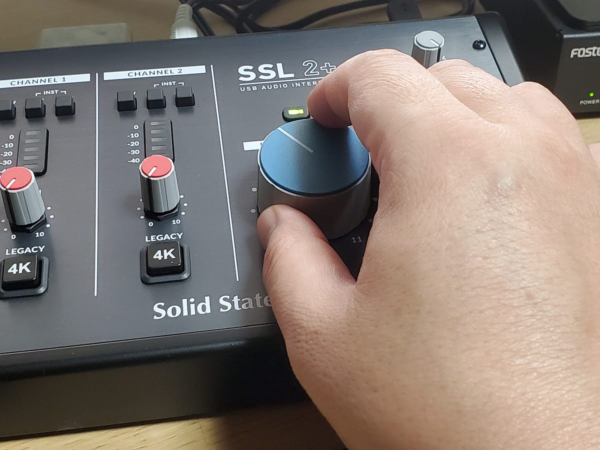 SSL 2+には軽くエージングが必要だった。というかHDでもヤスタカ