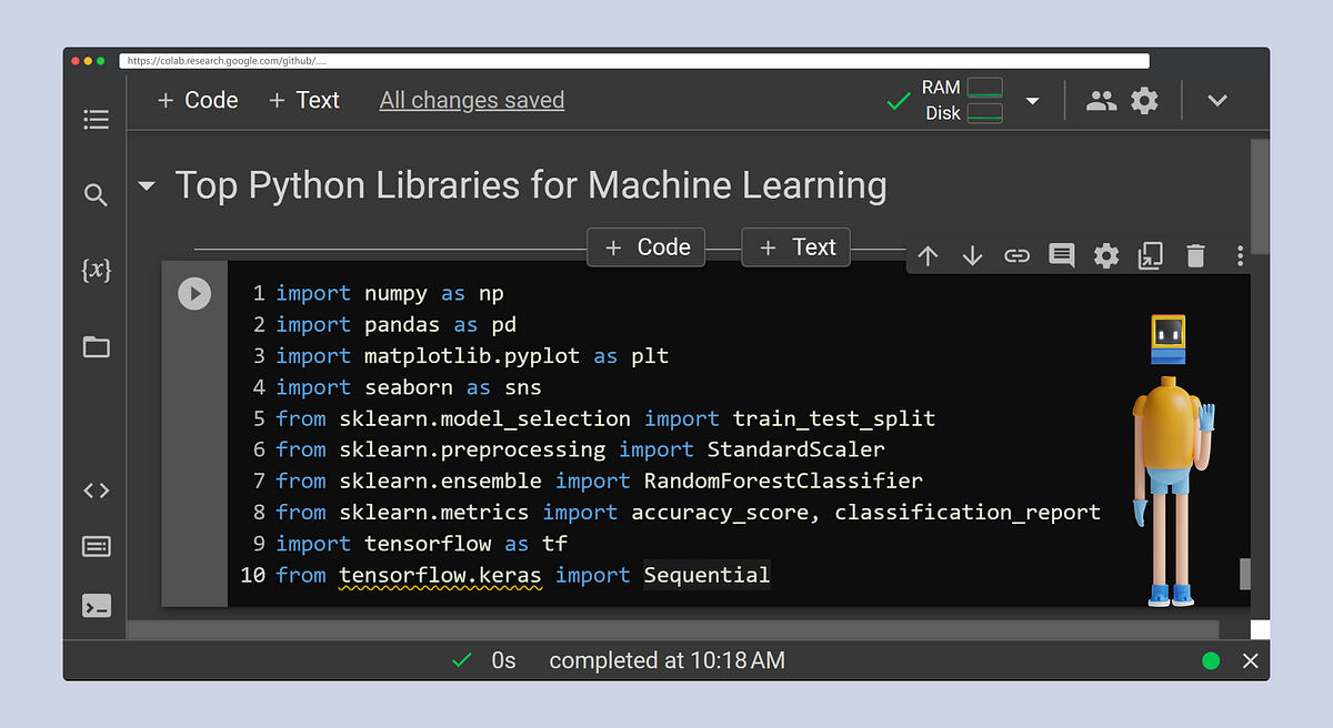 Top Python Libraries for Machine Learning | by Giridhar Talla ...