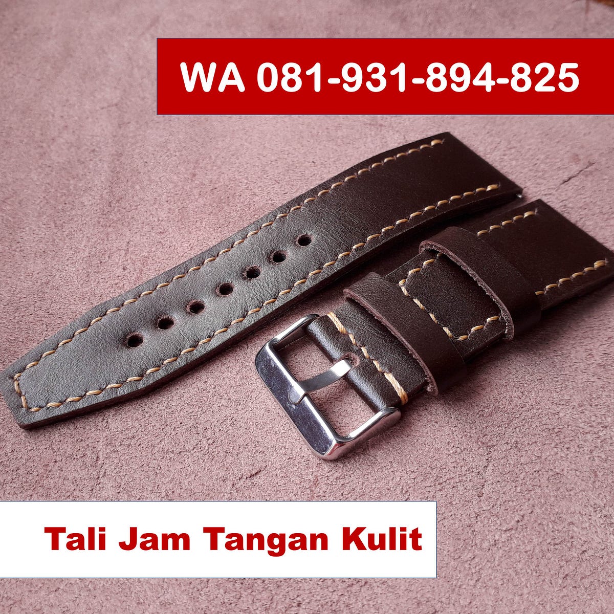 Custom Strap Jam Tangan Kulit Malang Pusat Dompet Kulit Malang Medium